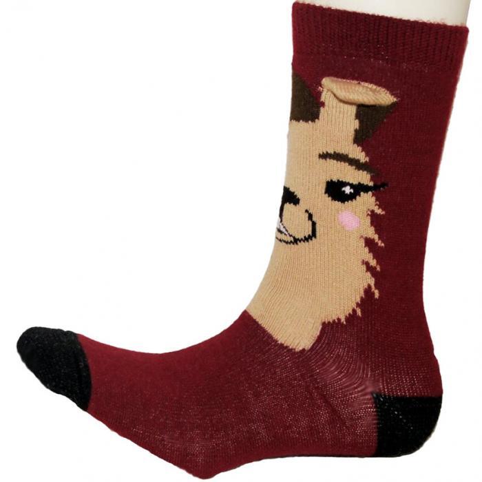 Alpaka 3D Socken