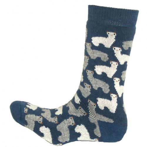 Alpaka Frottee Socken