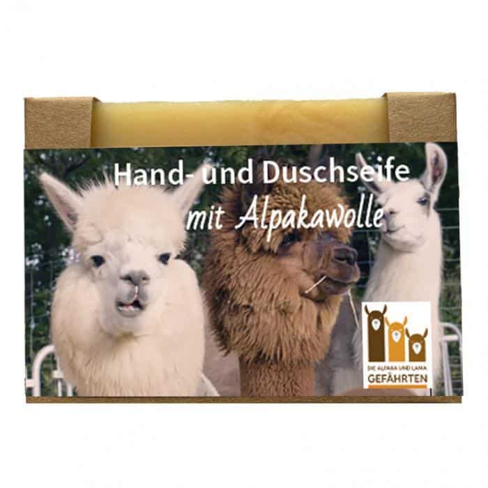 Hand- und Duschseife aus Alpaka Wolle