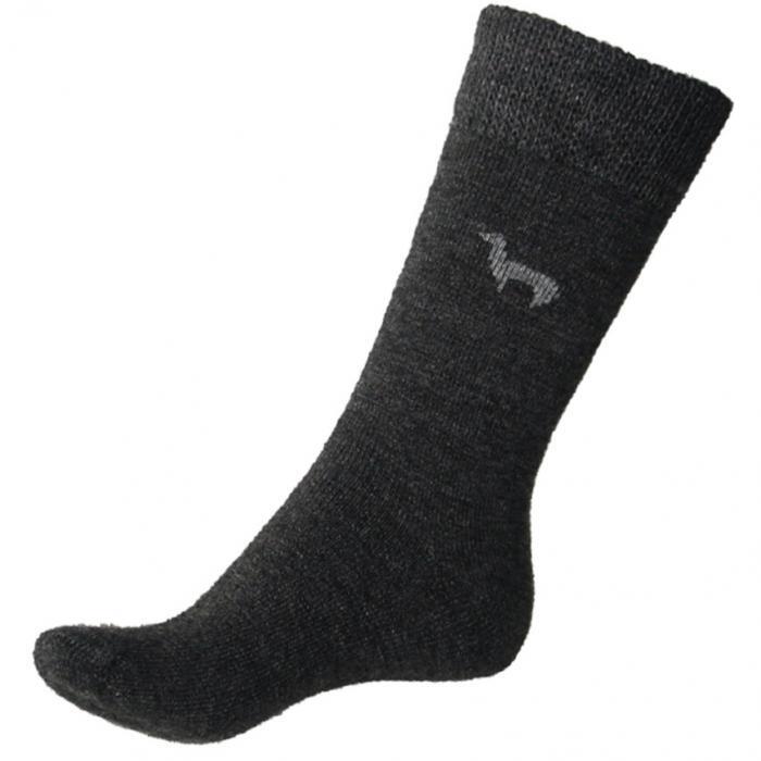 Alpaka Socken Classic Grau