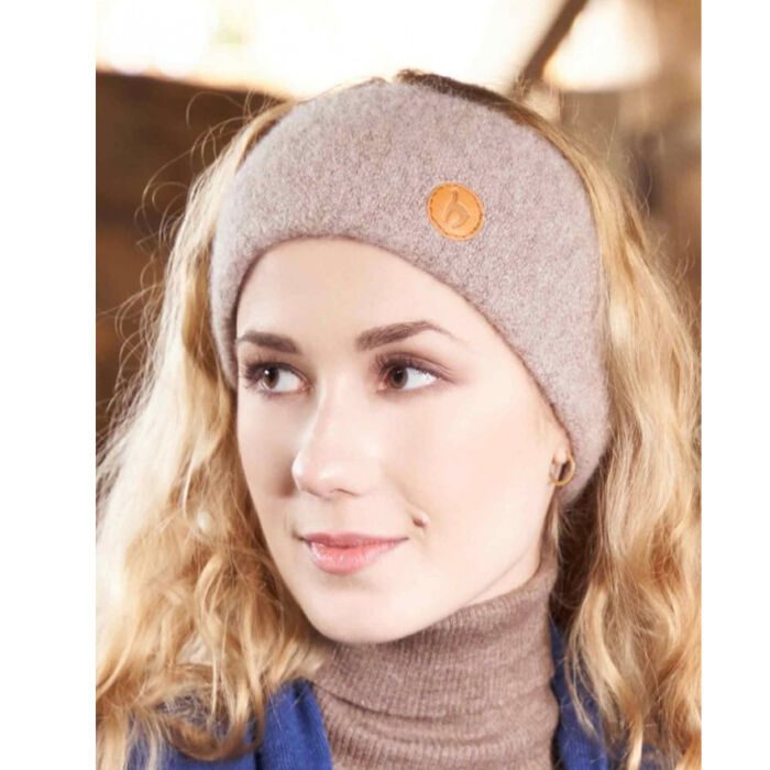 Alpaka Stirnband STRETCH aus Baby Alpaka – Bild 7