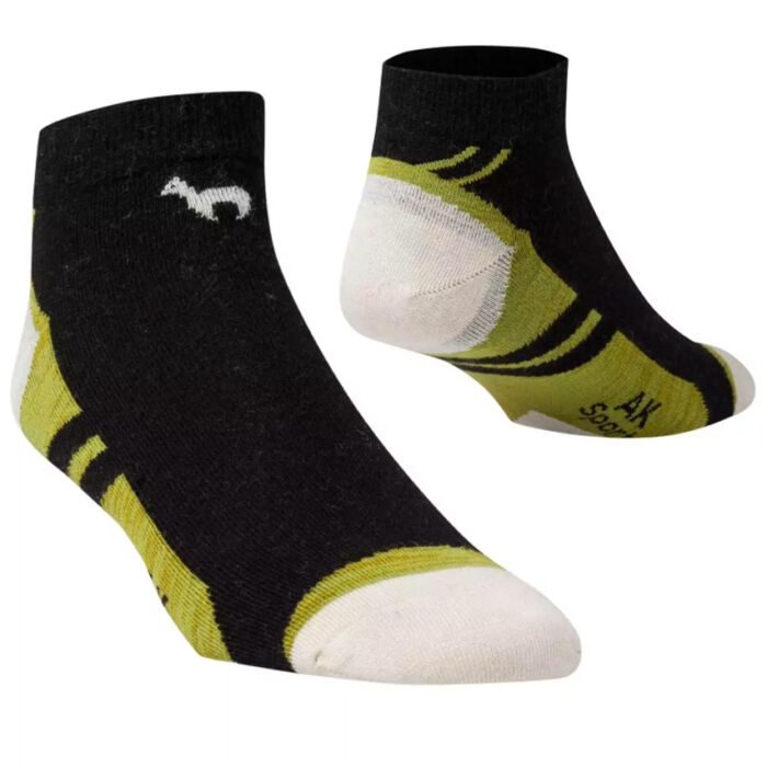 Alpaka SNEAKER SOCKEN grün
