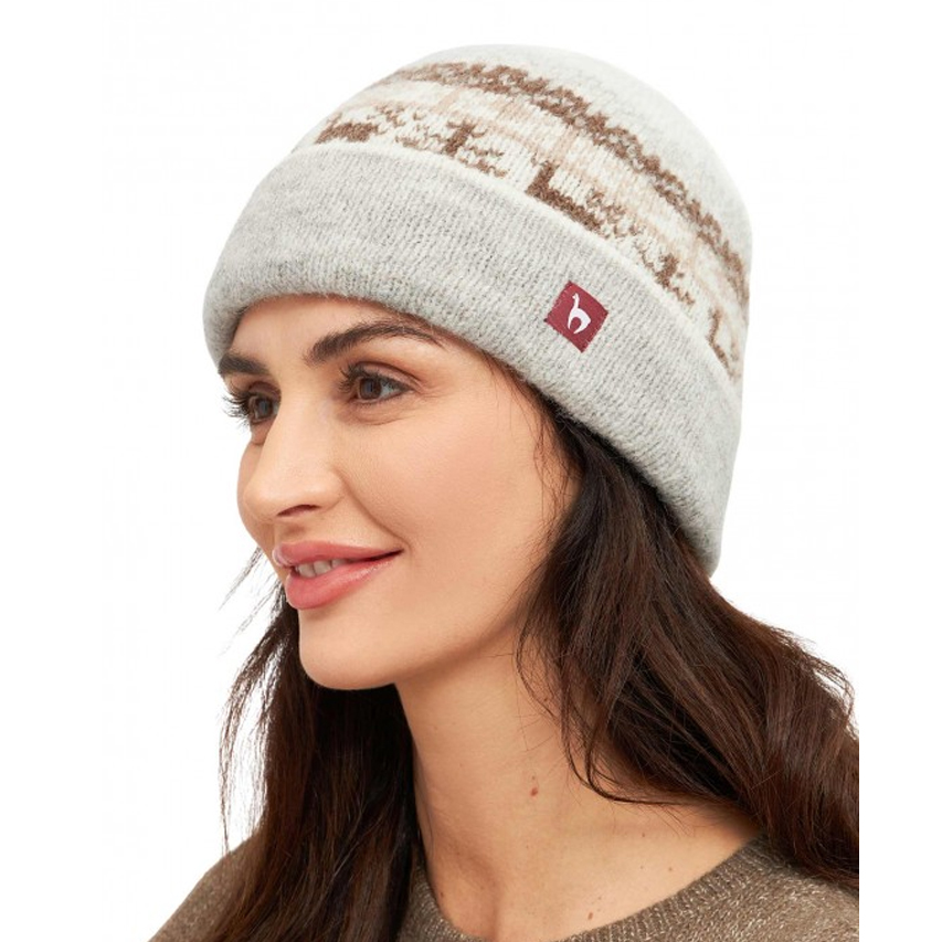 Alpaka Haube NATURA aus 100% Alpaka