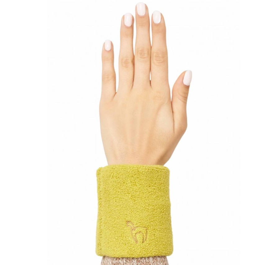 Alpaka Pulswärmer STRETCH mit Baby Alpaka – Bild 4