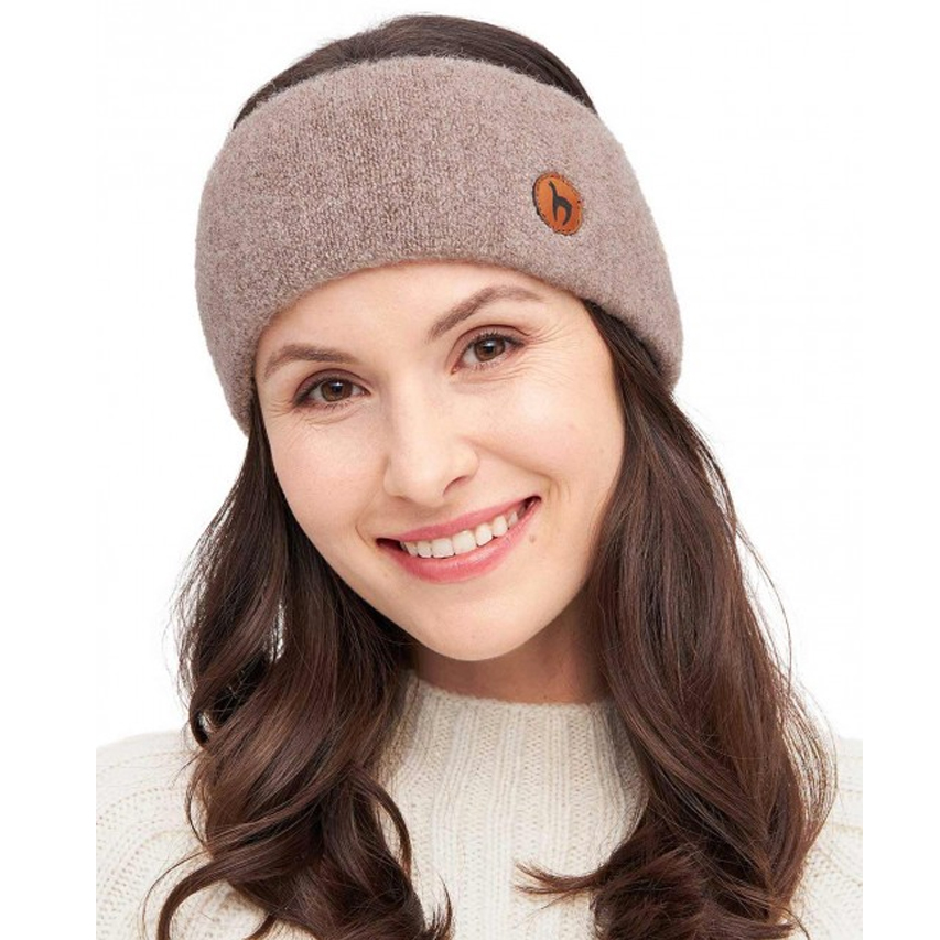 Alpaka Stirnband STRETCH aus Baby Alpaka – Bild 4